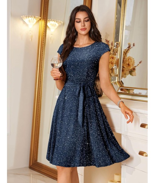 DRESSTELLS Women's Cocktail Dresses, Formal Wedding Guest Church Modest Party Prom Dress 2025