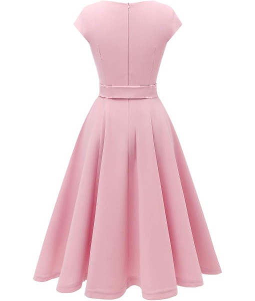 DRESSTELLS Women's Cocktail Dresses, Formal Wedding Guest Church Modest Party Prom Dress 2025