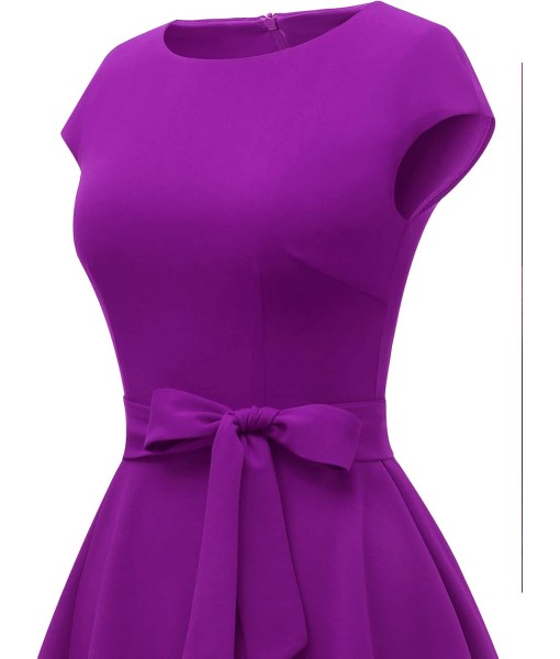 DRESSTELLS Women's Cocktail Dresses, Formal Wedding Guest Church Modest Party Prom Dress 2025