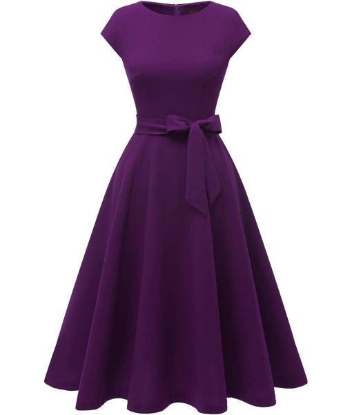 DRESSTELLS Women's Cocktail Dresses, Formal Wedding Guest Church Modest Party Prom Dress 2025