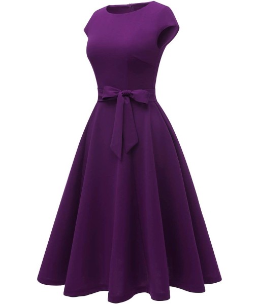 DRESSTELLS Women's Cocktail Dresses, Formal Wedding Guest Church Modest Party Prom Dress 2025
