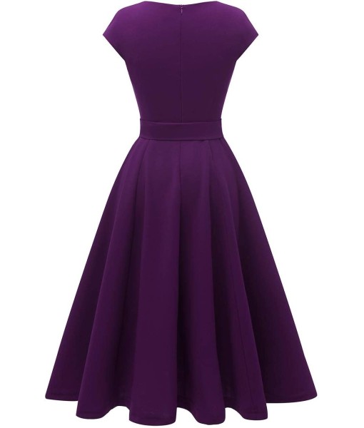 DRESSTELLS Women's Cocktail Dresses, Formal Wedding Guest Church Modest Party Prom Dress 2025