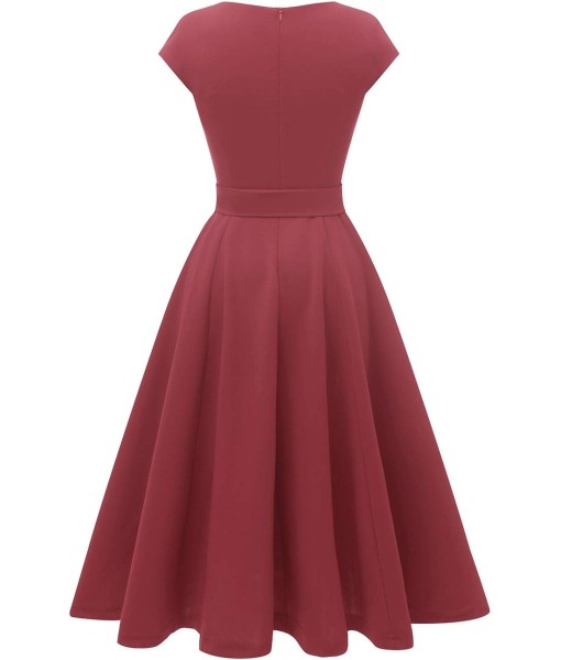 DRESSTELLS Women's Cocktail Dresses, Formal Wedding Guest Church Modest Party Prom Dress 2025