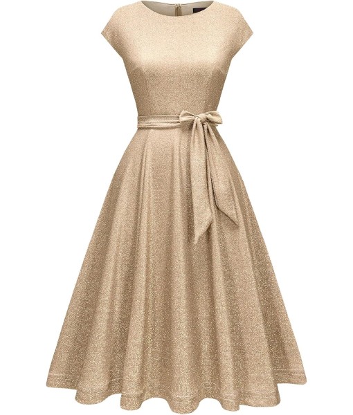 DRESSTELLS Women's Cocktail Dresses, Formal Wedding Guest Church Modest Party Prom Dress 2025