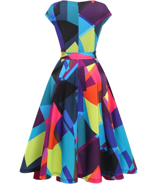 DRESSTELLS Women's Cocktail Dresses, Formal Wedding Guest Church Modest Party Prom Dress 2025