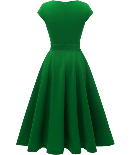 DRESSTELLS Women's Cocktail Dresses, Formal Wedding Guest Church Modest Party Prom Dress 2025
