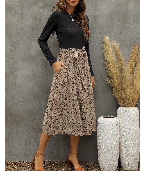 Zattcas Women 2025 Summer Dress Short Sleeve Ribbed Teacher Church Modest Business Casual Work Outfits Midi Dress
