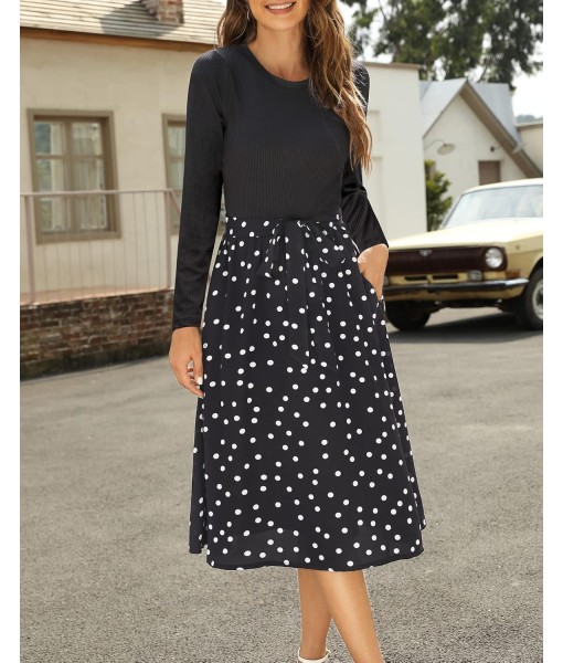 Zattcas Women 2025 Summer Dress Short Sleeve Ribbed Teacher Church Modest Business Casual Work Outfits Midi Dress