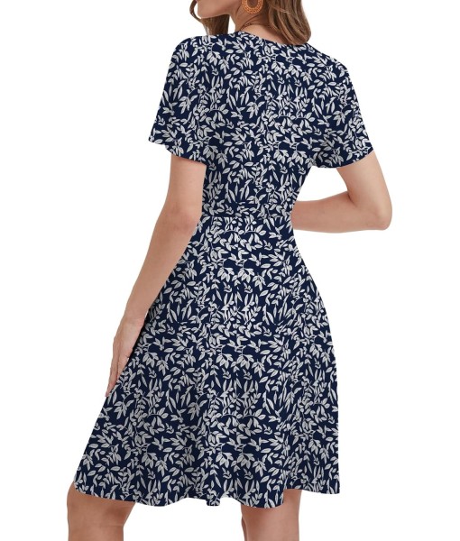 MixShe Sundresses for Women 2025 Floral Summer Elegant Beach Classy Fashion Casual Outfit Plus Size
