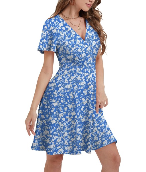MixShe Sundresses for Women 2025 Floral Summer Elegant Beach Classy Fashion Casual Outfit Plus Size
