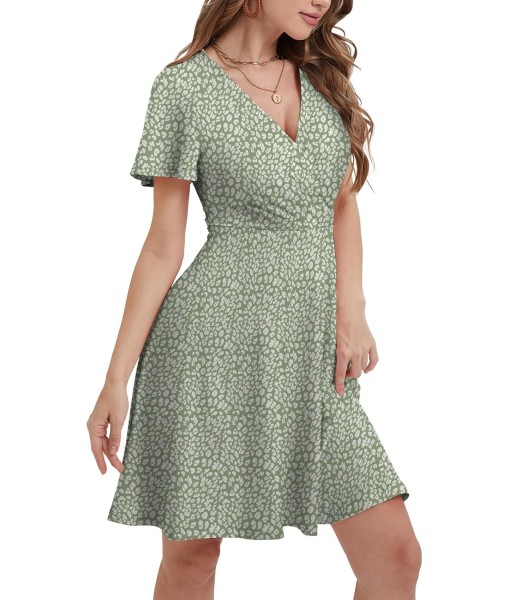MixShe Sundresses for Women 2025 Floral Summer Elegant Beach Classy Fashion Casual Outfit Plus Size