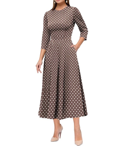 Simple Flavor Women's Vintage Dress Sleeveless O-Neck Party Cocktail Dress