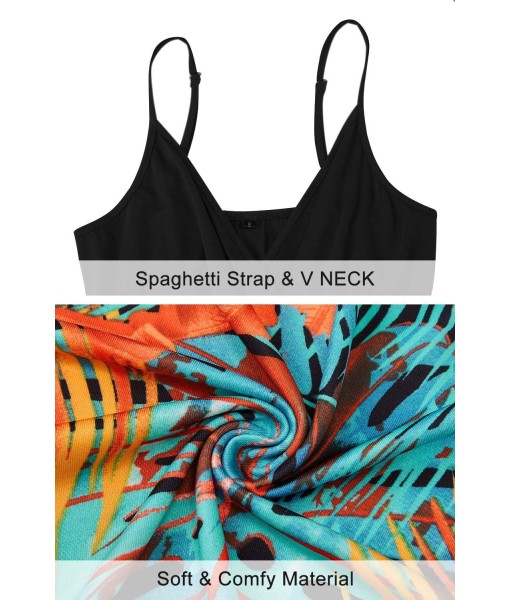 Newshows Women Summer 2025 Maxi Dress Vacation Floral Spaghetti Strap Spring Casual Boho Split Beach Long Flowy Sundress