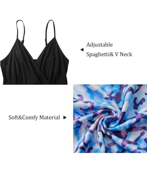 Newshows Women Summer 2025 Maxi Dress Vacation Floral Spaghetti Strap Spring Casual Boho Split Beach Long Flowy Sundress