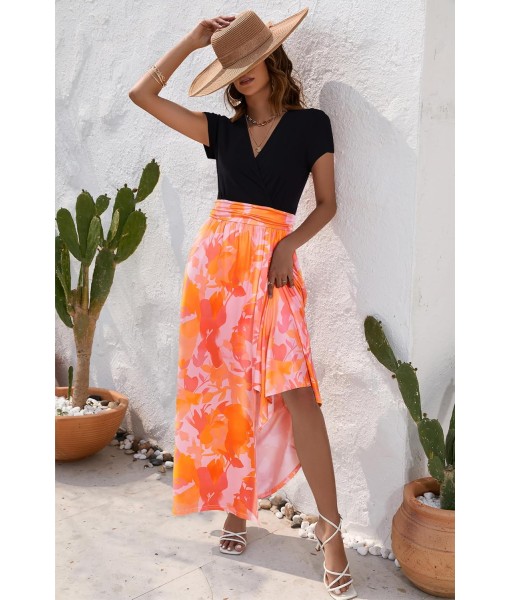 Newshows Women Summer 2025 Maxi Dress Vacation Floral Spaghetti Strap Spring Casual Boho Split Beach Long Flowy Sundress