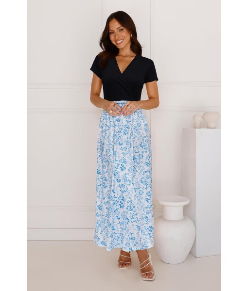 Newshows Women Summer 2025 Maxi Dress Vacation Floral Spaghetti Strap Spring Casual Boho Split Beach Long Flowy Sundress