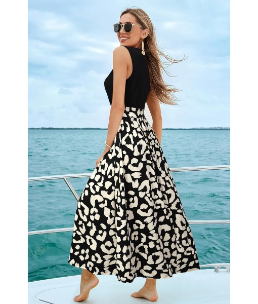 Newshows Women Summer 2025 Maxi Dress Vacation Floral Spaghetti Strap Spring Casual Boho Split Beach Long Flowy Sundress