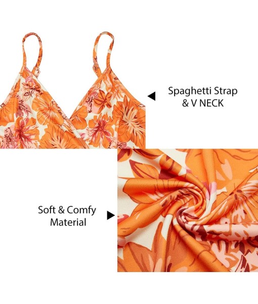 Newshows Women Summer 2025 Maxi Dress Vacation Floral Spaghetti Strap Spring Casual Boho Split Beach Long Flowy Sundress
