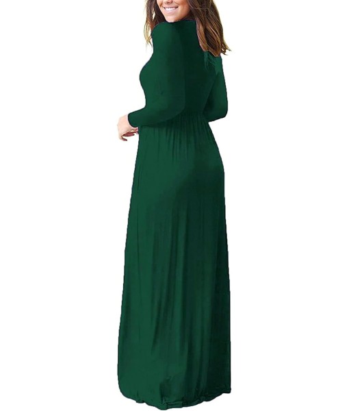 Hount Women's Summer Sleeveless Striped Flowy Casual Long Maxi Dress with Pockets