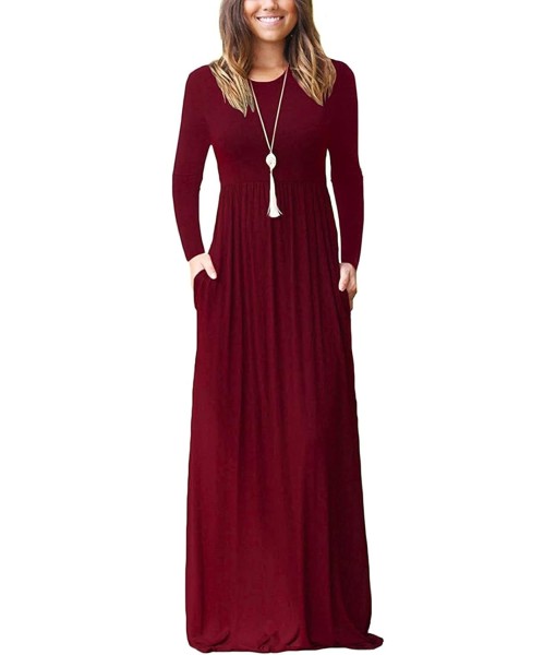 Hount Women's Summer Sleeveless Striped Flowy Casual Long Maxi Dress with Pockets