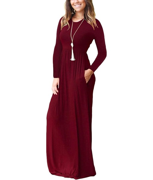 Hount Women's Summer Sleeveless Striped Flowy Casual Long Maxi Dress with Pockets