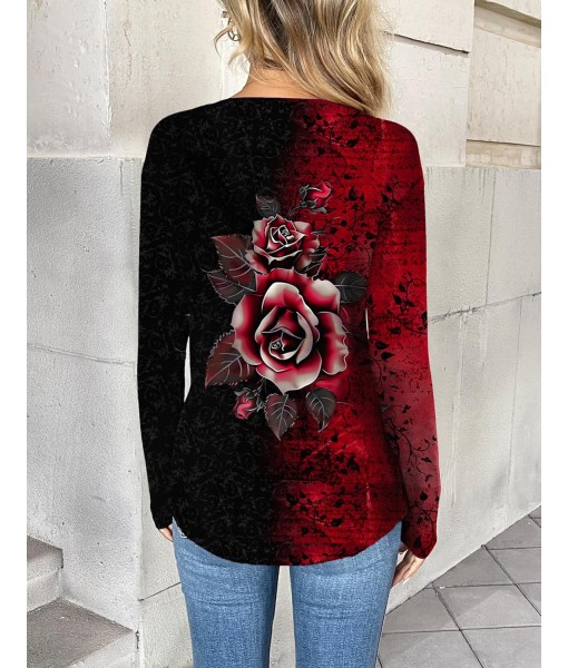 Zeagoo Women Long Sleeve Tops Dressy Casual V Neck Tshirts Basics Tee 2025 Fall Trendy Clothes