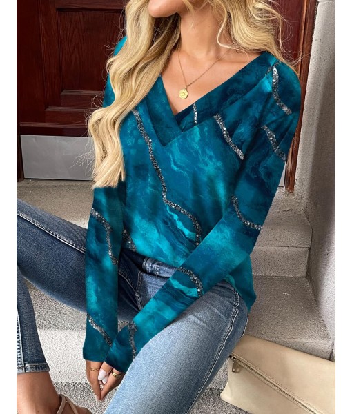 Zeagoo Women Long Sleeve Tops Dressy Casual V Neck Tshirts Basics Tee 2025 Fall Trendy Clothes