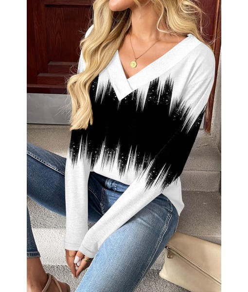Zeagoo Women Long Sleeve Tops Dressy Casual V Neck Tshirts Basics Tee 2025 Fall Trendy Clothes