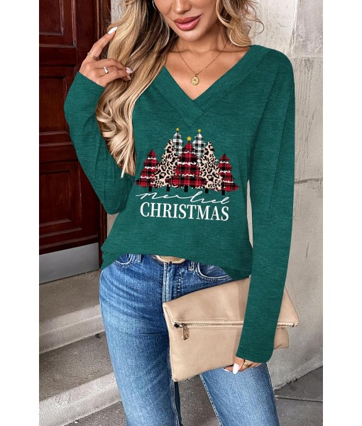 Zeagoo Women Long Sleeve Tops Dressy Casual V Neck Tshirts Basics Tee 2025 Fall Trendy Clothes