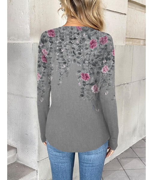 Zeagoo Women Long Sleeve Tops Dressy Casual V Neck Tshirts Basics Tee 2025 Fall Trendy Clothes