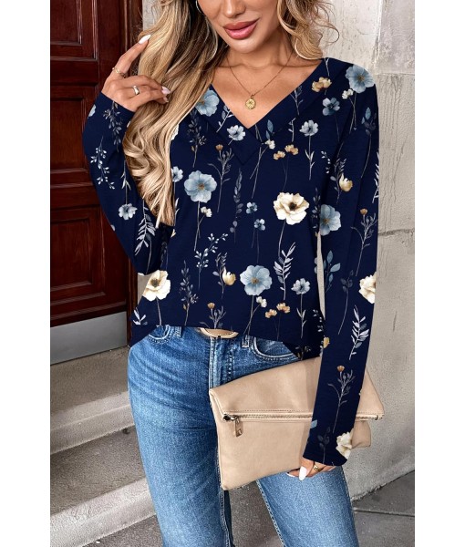 Zeagoo Women Long Sleeve Tops Dressy Casual V Neck Tshirts Basics Tee 2025 Fall Trendy Clothes