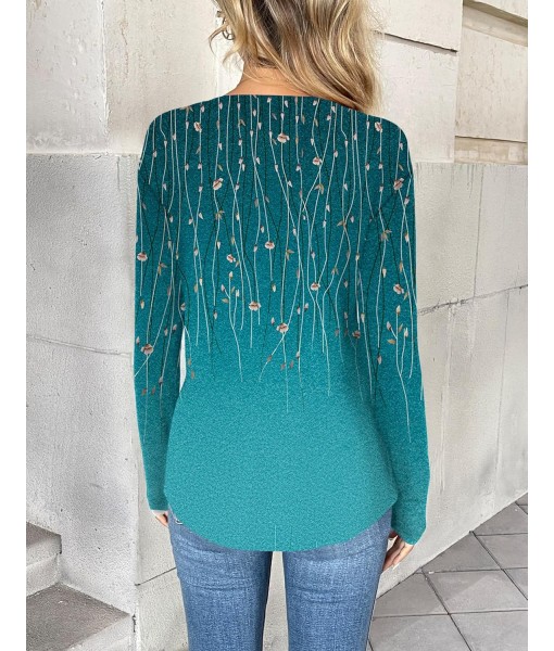 Zeagoo Women Long Sleeve Tops Dressy Casual V Neck Tshirts Basics Tee 2025 Fall Trendy Clothes