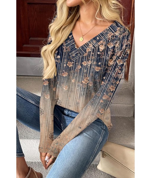 Zeagoo Women Long Sleeve Tops Dressy Casual V Neck Tshirts Basics Tee 2025 Fall Trendy Clothes