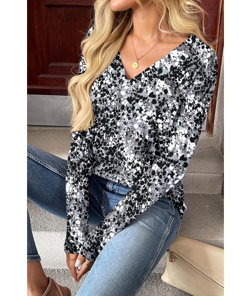 Zeagoo Women Long Sleeve Tops Dressy Casual V Neck Tshirts Basics Tee 2025 Fall Trendy Clothes