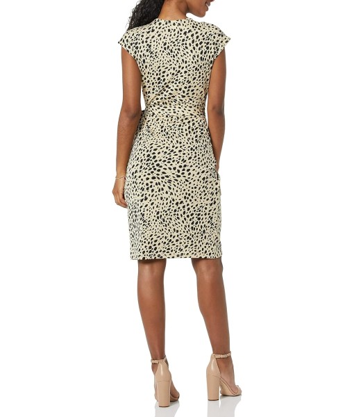 Amazon Essentials Women's Classic Cap Sleeve Wrap Dress (Available in Plus Size)