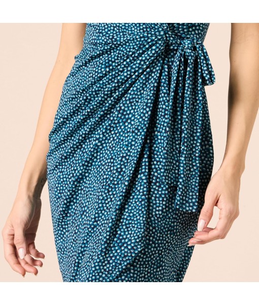 Amazon Essentials Women's Classic Cap Sleeve Wrap Dress (Available in Plus Size)