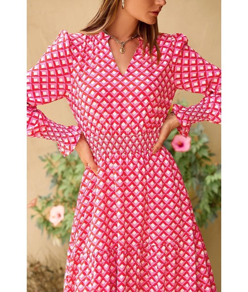 PRETTYGARDEN Women's Floral Maxi Dress 2025 Fall Long Sleeve V Neck Casual A Line Long Flowy Boho Party Dresses