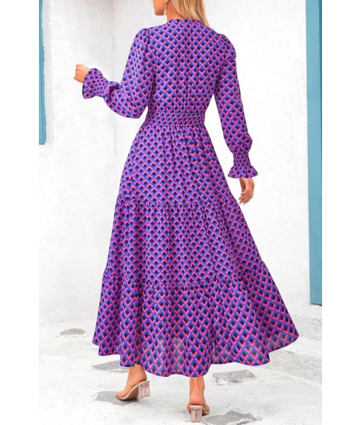 PRETTYGARDEN Women's Floral Maxi Dress 2025 Fall Long Sleeve V Neck Casual A Line Long Flowy Boho Party Dresses