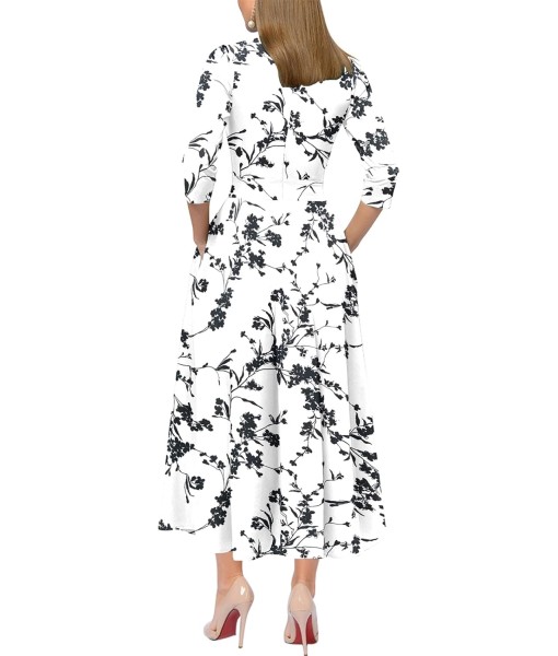 Simple Flavor Women's Vintage Dress Sleeveless O-Neck Party Cocktail Dress