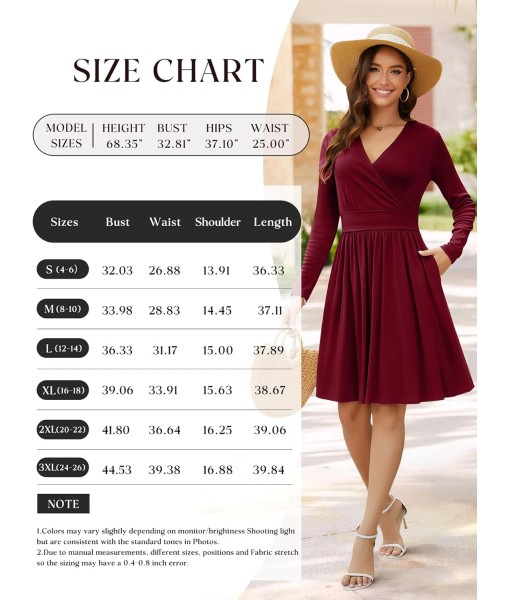 WEACZZY Women's Summer Short Sleeve Casual Dresses V-Neck Floral Party Dress with Pockets