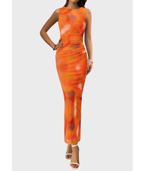 PRETTYGARDEN Wedding Guest Dresses for Women 2025 Summer Spring Floral Bodycon Sleeveless Mesh Maxi Long Dress