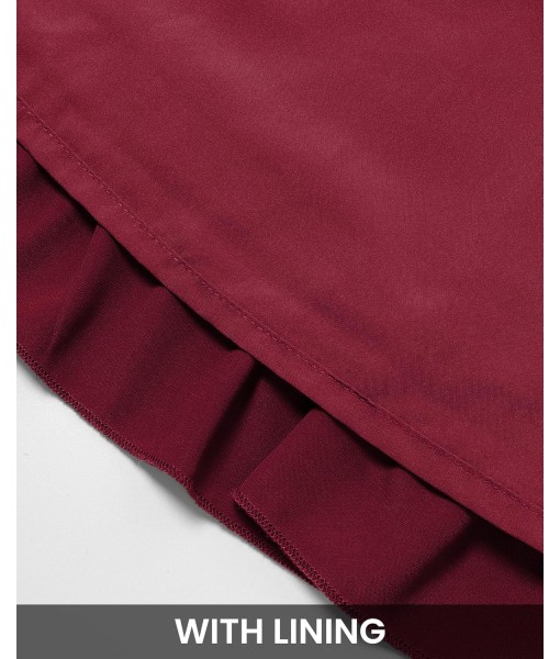 BTFBM Long Sleeve Fall Dresses for Women 2025 Summer Casual Tie Neck Ruffle Tiered A Line Wedding Guest Short Mini Dress
