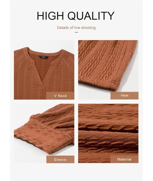 Dokotoo Fall Dresses for Women 2025 Long Sleeve V Neck Textured Casual Lightweight Tiered Ruffle A-Line Mini Babydoll Dress