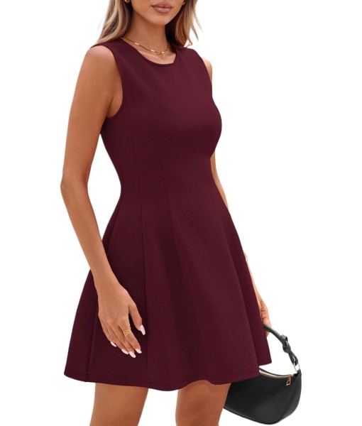 PRETTYGARDEN Summer Dresses for Women 2025 Elegant Classy A Line Business Casual Work Graduation Cocktail Short Dress