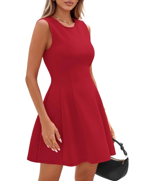 PRETTYGARDEN Summer Dresses for Women 2025 Elegant Classy A Line Business Casual Work Graduation Cocktail Short Dress