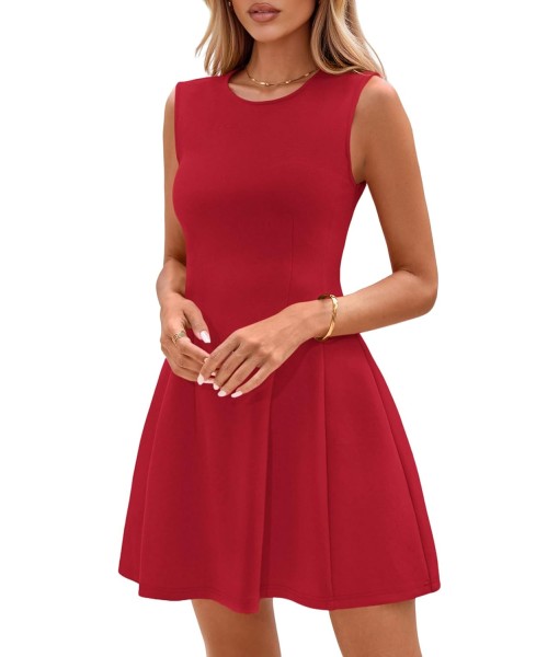 PRETTYGARDEN Summer Dresses for Women 2025 Elegant Classy A Line Business Casual Work Graduation Cocktail Short Dress