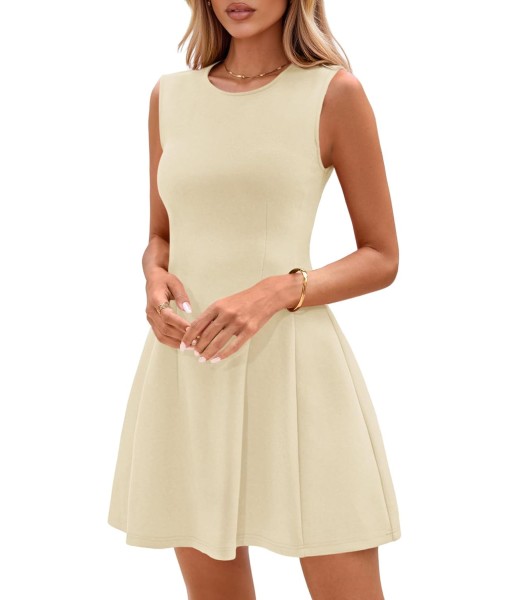 PRETTYGARDEN Summer Dresses for Women 2025 Elegant Classy A Line Business Casual Work Graduation Cocktail Short Dress