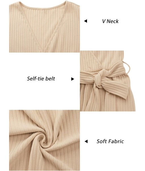 Newshows Womens 2025 Fall Dresses Teacher Church Business Casual Work Outfits Knit Midi Sweater Pockets Belt Dress