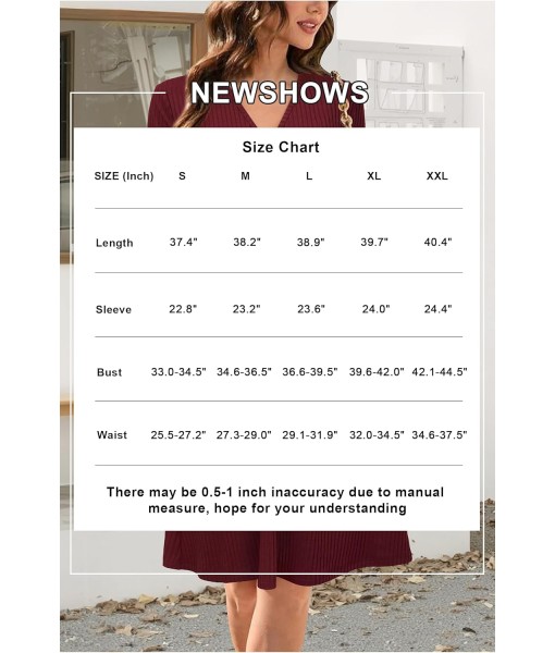Newshows Womens 2025 Fall Dresses Teacher Church Business Casual Work Outfits Knit Midi Sweater Pockets Belt Dress