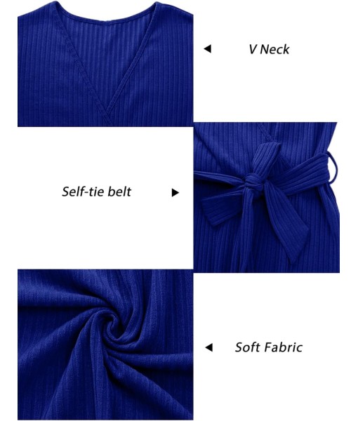 Newshows Womens 2025 Fall Dresses Teacher Church Business Casual Work Outfits Knit Midi Sweater Pockets Belt Dress